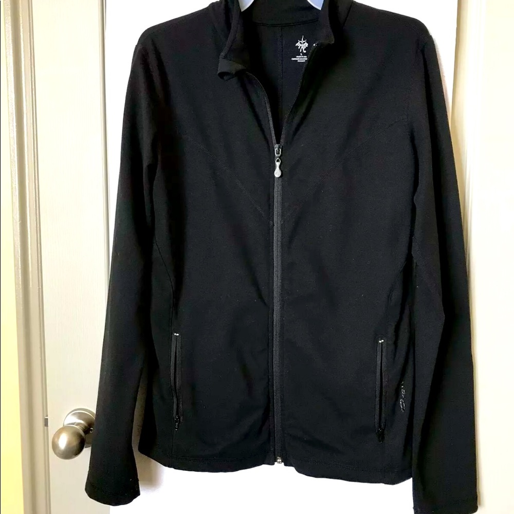 PrAna zip athletic light weight jacket.